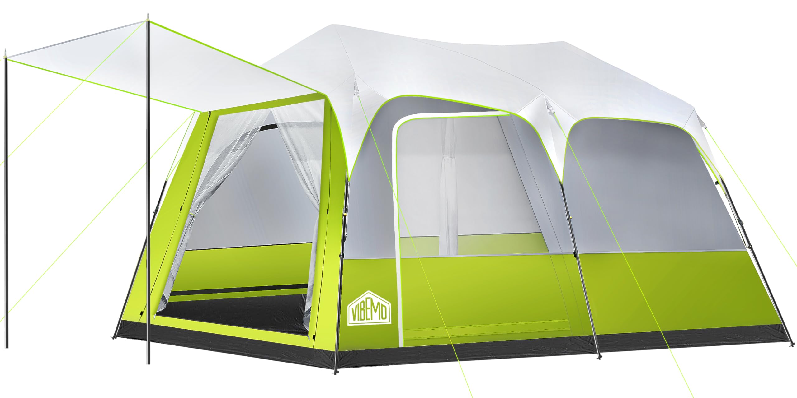 Sky-Lodge' 10-Person Instant Multi-Room Basecamp