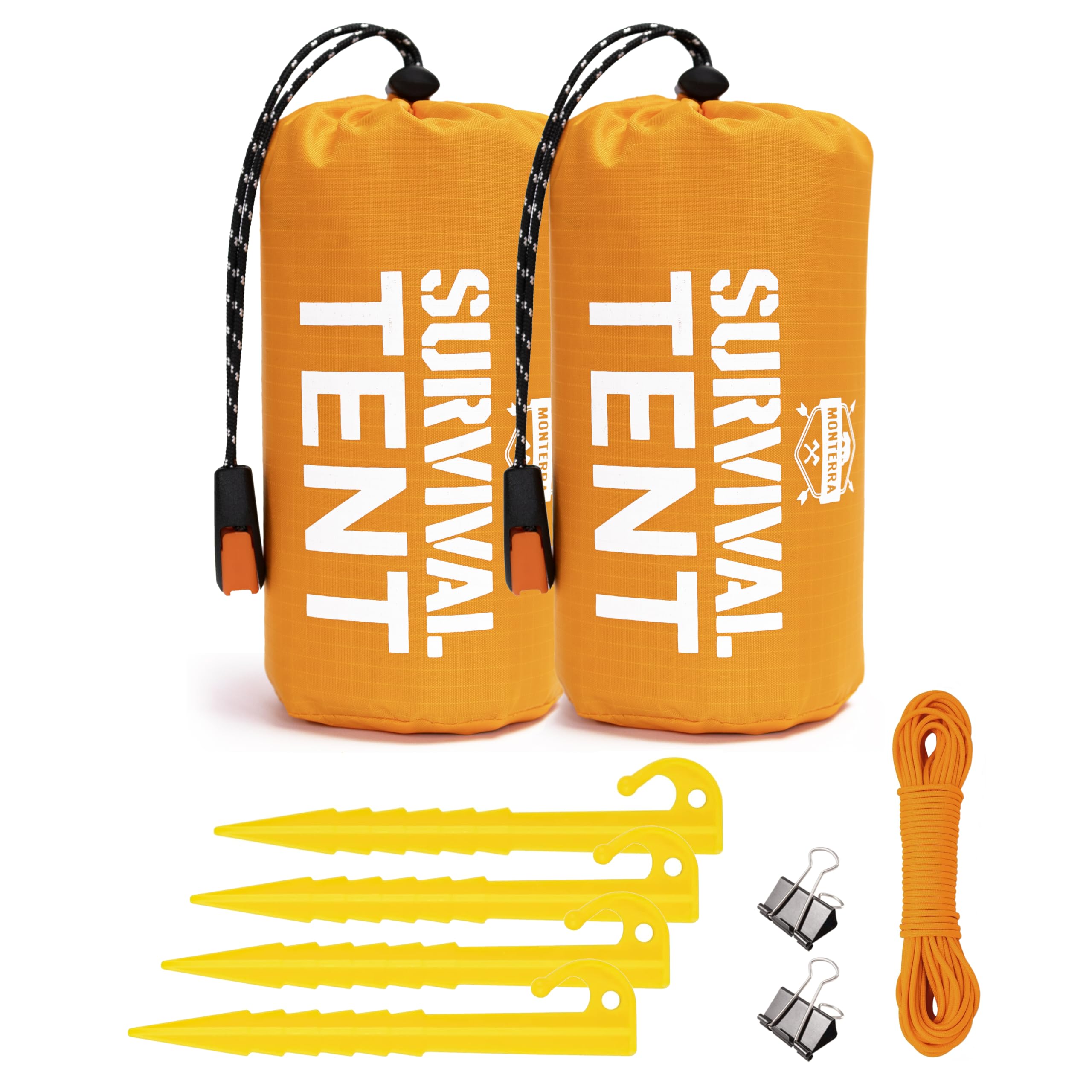 Thermal-Seal' 2-Person Advanced Survival Shelter (2-Pack)