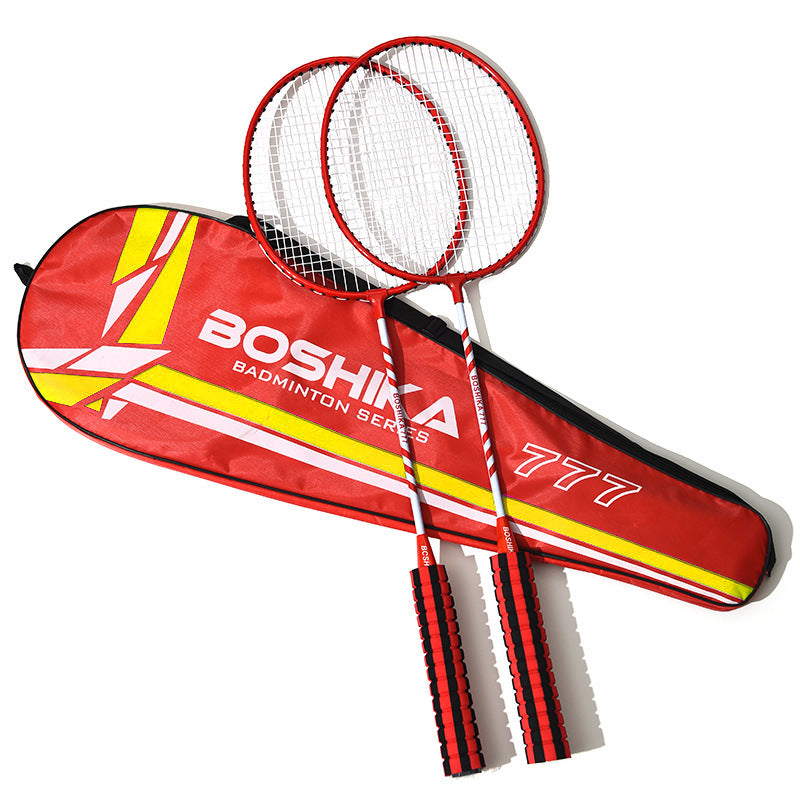 Premium Pro-Grip Badminton Racket Set