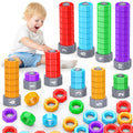 Jumbo Montessori Nuts & Bolts Counting Set