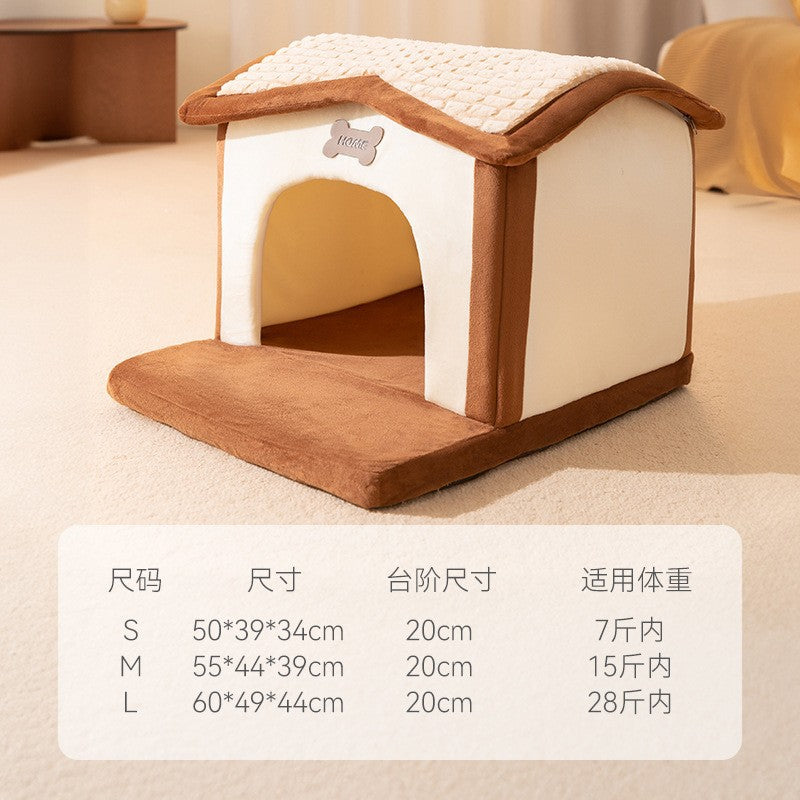 All-Season Thermal Enclosed Pet House & Brooder Nest