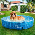ALL FOR PAWS 48" Foldable Anti-Skid Pet Swimming Pool (Large)