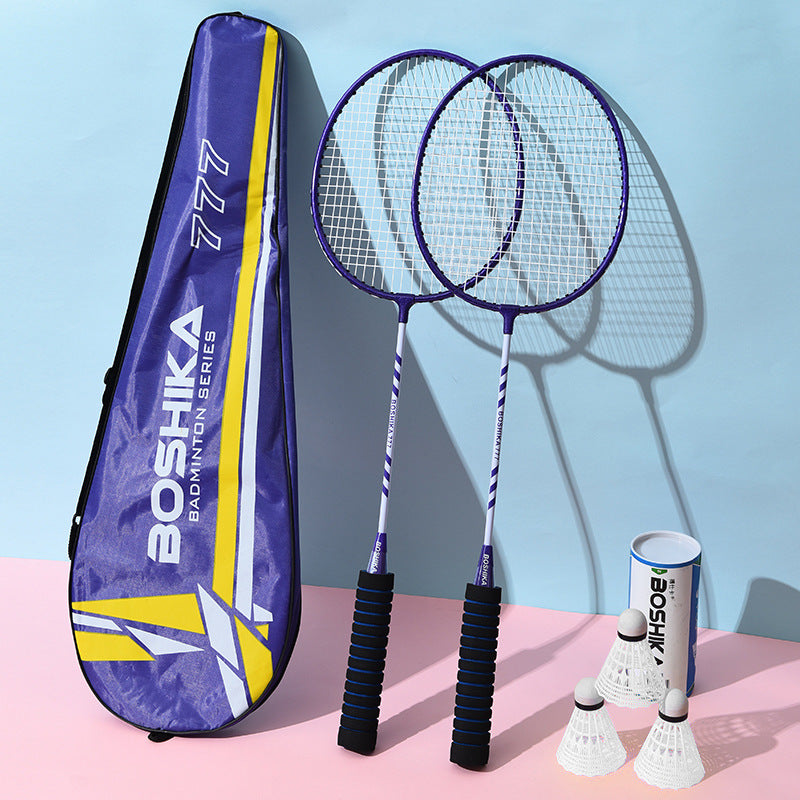 Premium Pro-Grip Badminton Racket Set