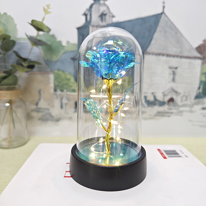 Legacy Love🔐 Forever Rose LED Night Light in Glass Dome