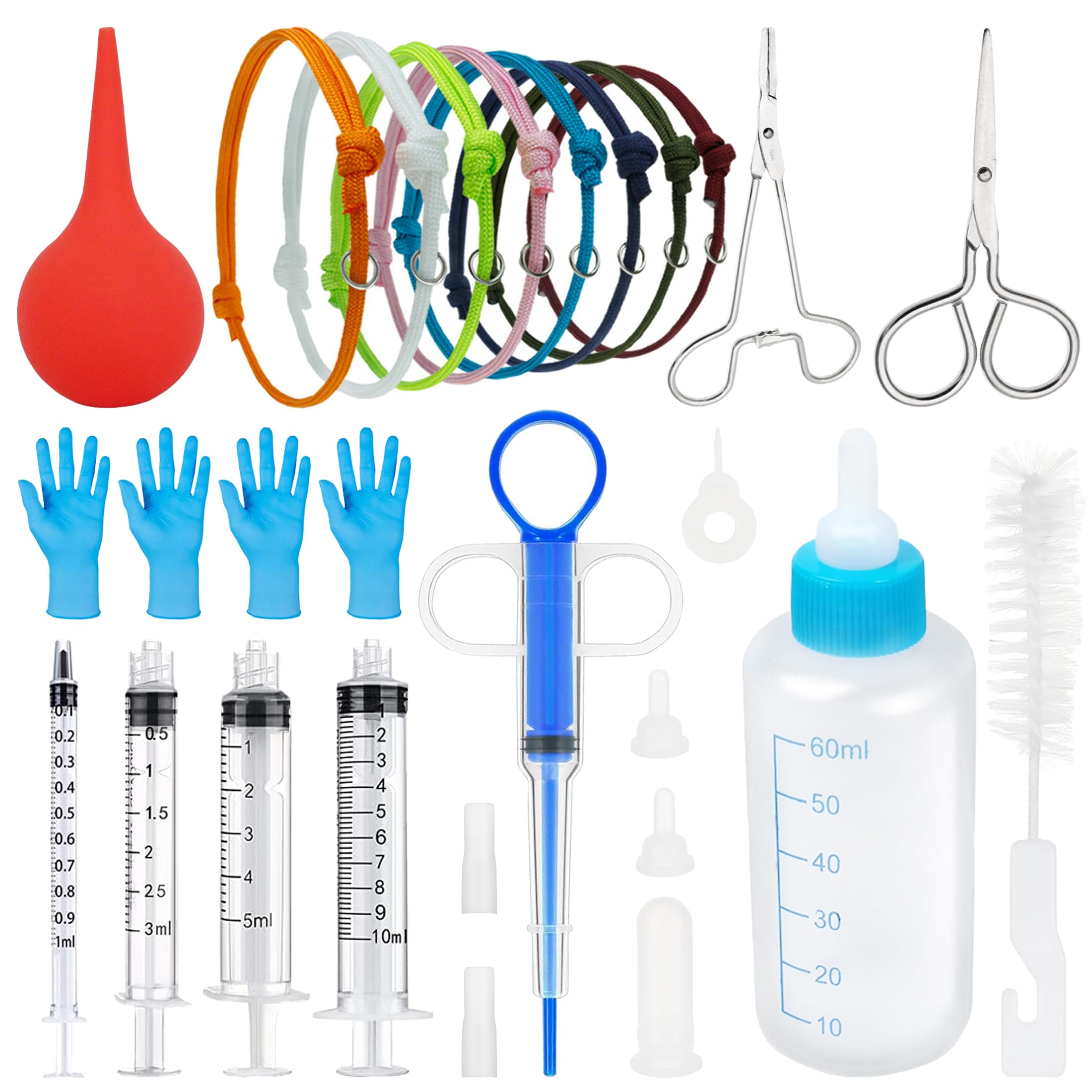 ROPUKEY Professional Pet Whelping & Newborn Nursing Kit