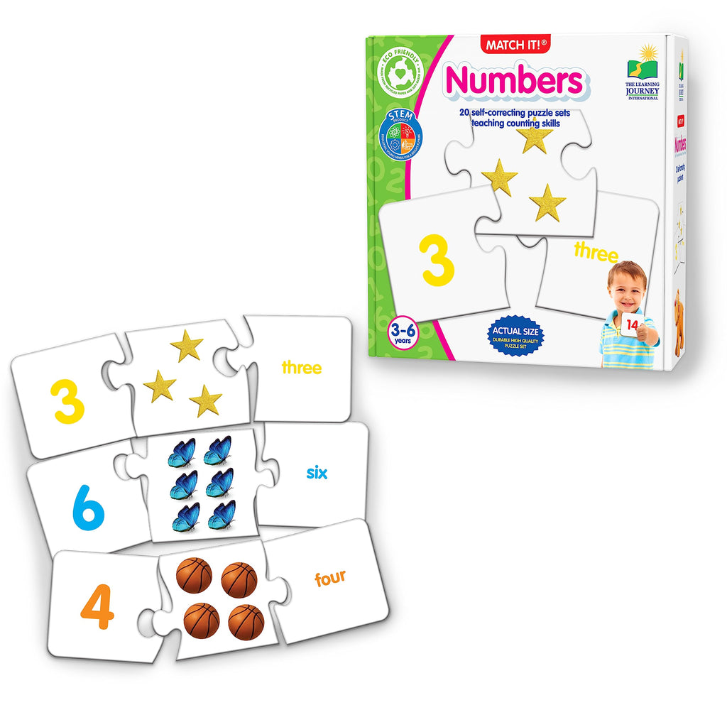 Self-Correcting Number & Counting Match Puzzles