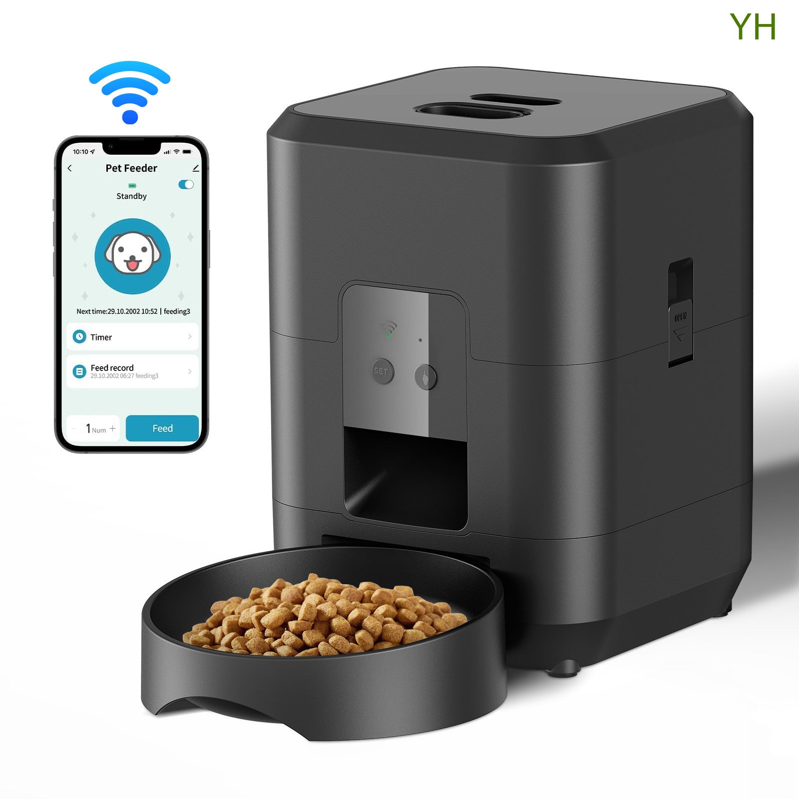 Intelligent Remote Quantitative Auto-Feeder - WiFi Enabled