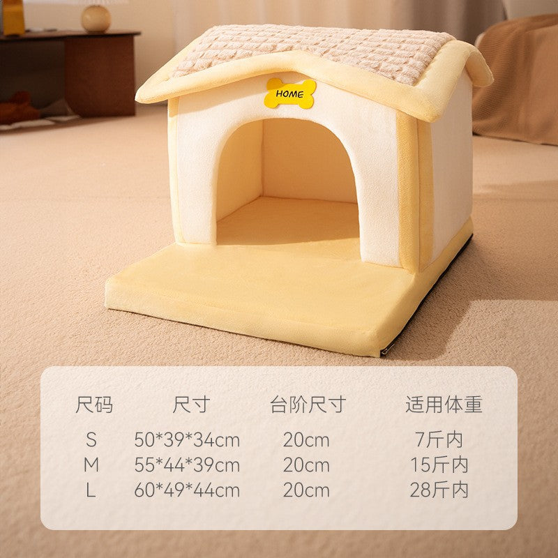 All-Season Thermal Enclosed Pet House & Brooder Nest