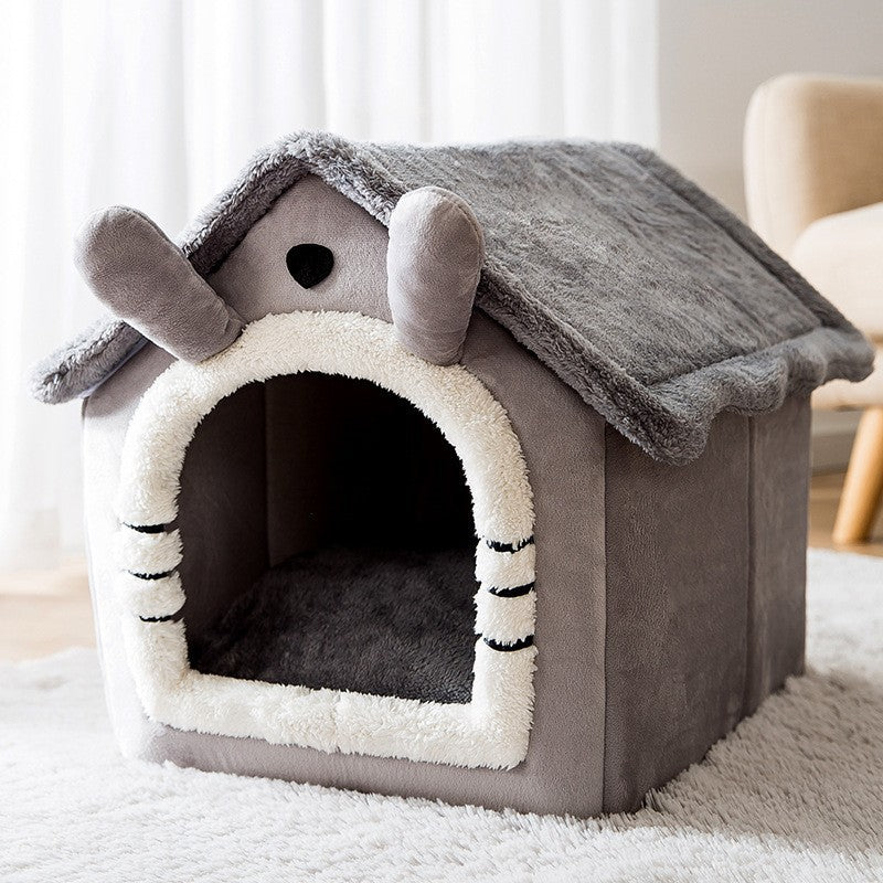 All-Season Thermal Enclosed Pet House & Brooder Nest