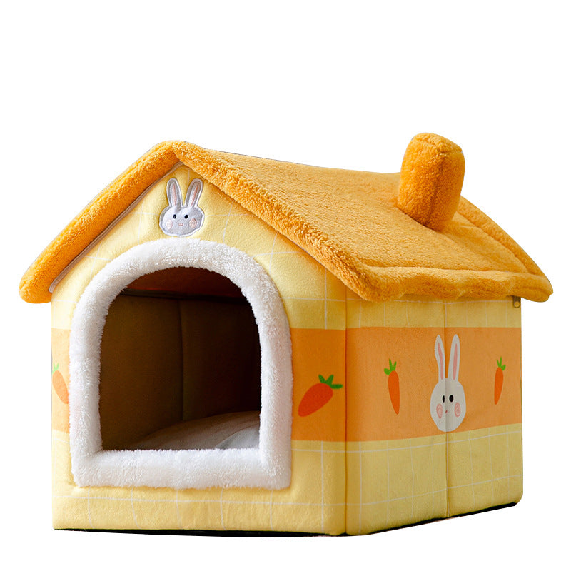 All-Season Thermal Enclosed Pet House & Brooder Nest