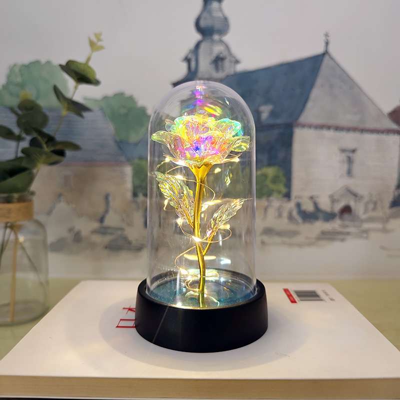 Legacy Love🔐 Forever Rose LED Night Light in Glass Dome