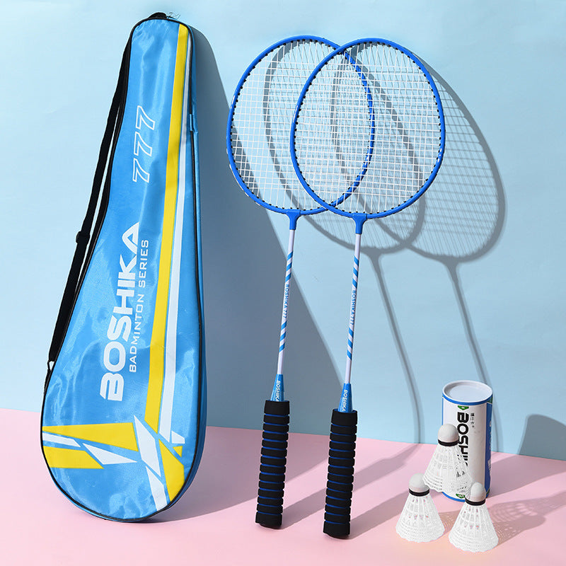 Premium Pro-Grip Badminton Racket Set