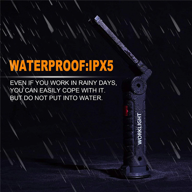 Professional Magnetic 360° Rechargeable LED COB Work Light Suite